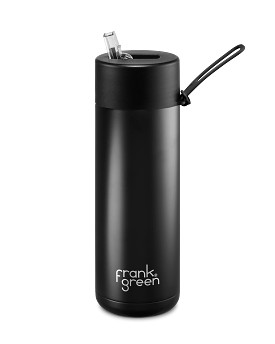 20OZ STAINLESS BOTTLE W/STRAW