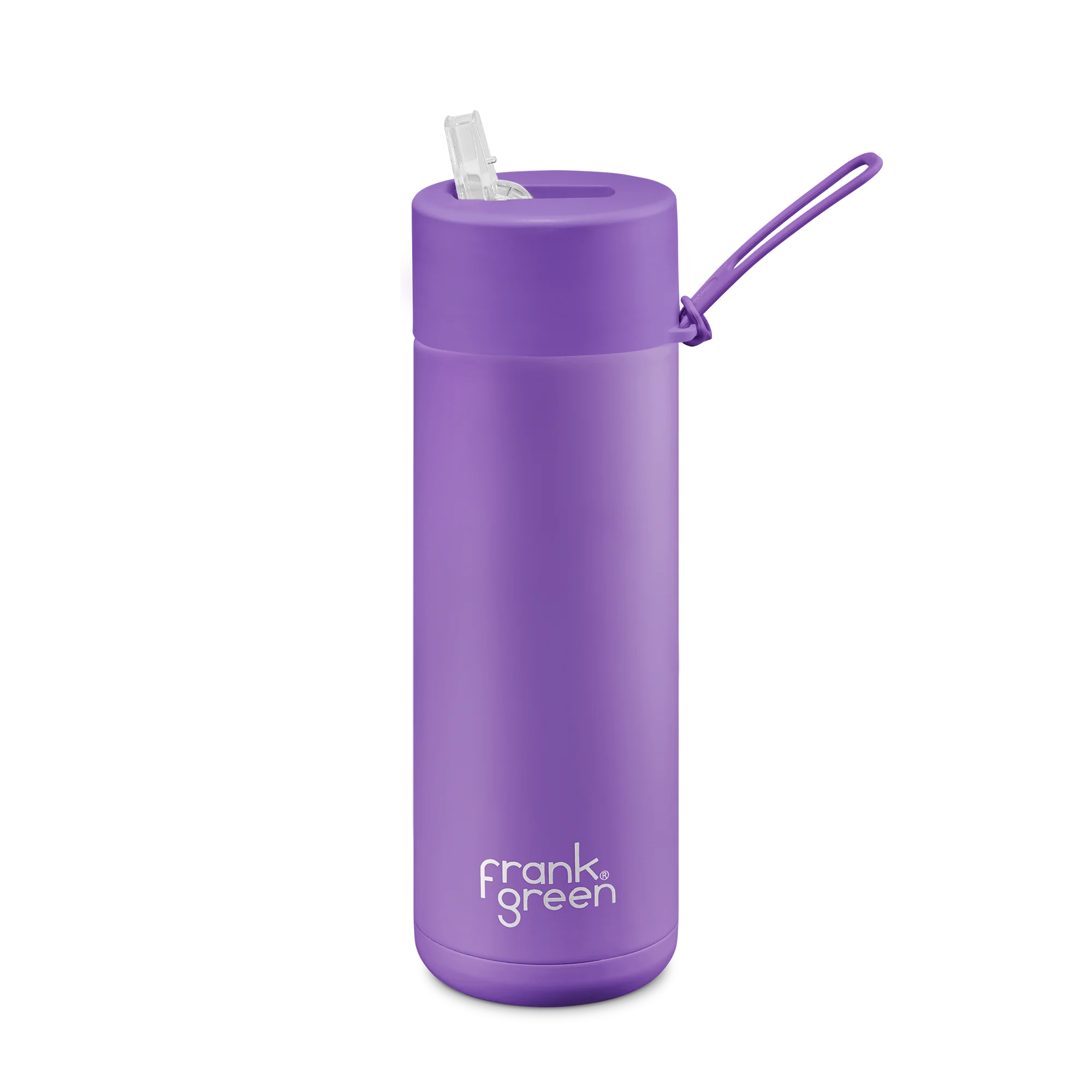 20OZ STAINLESS BOTTLE W/STRAW