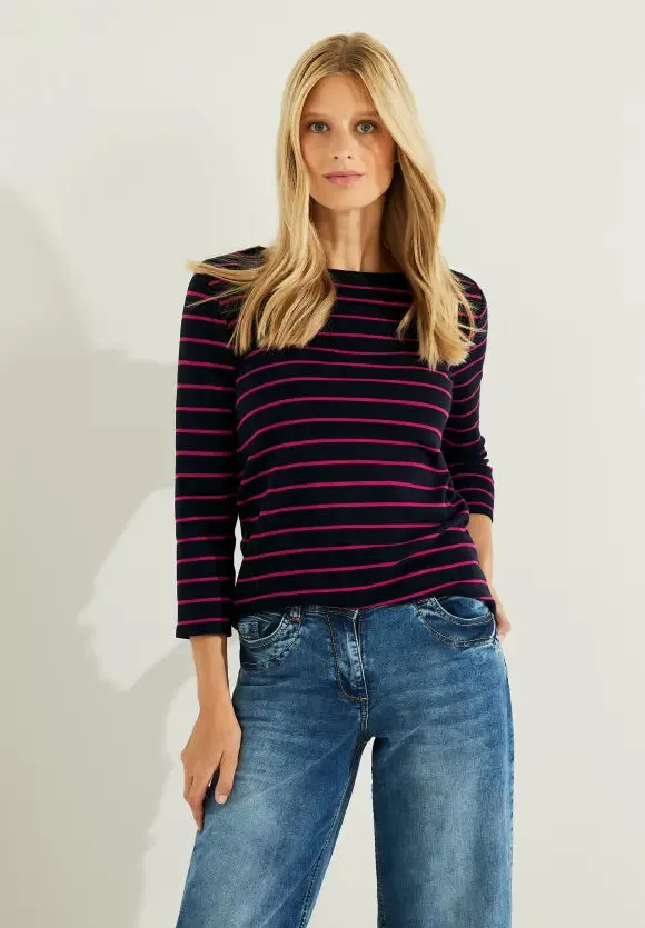 320356- Stripe T-Shirt - Cecil