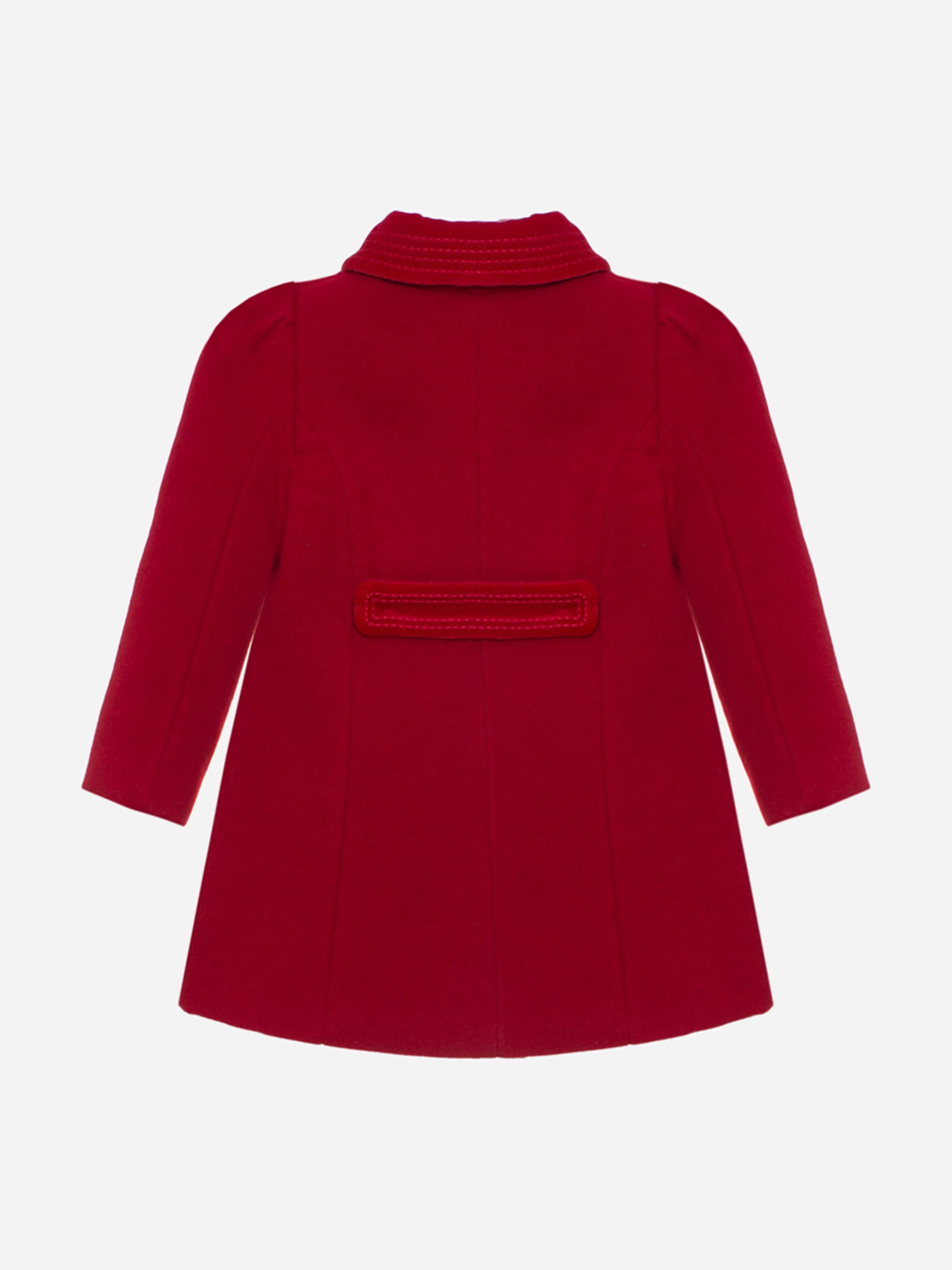 Baby Girls Traditional Coat in Red