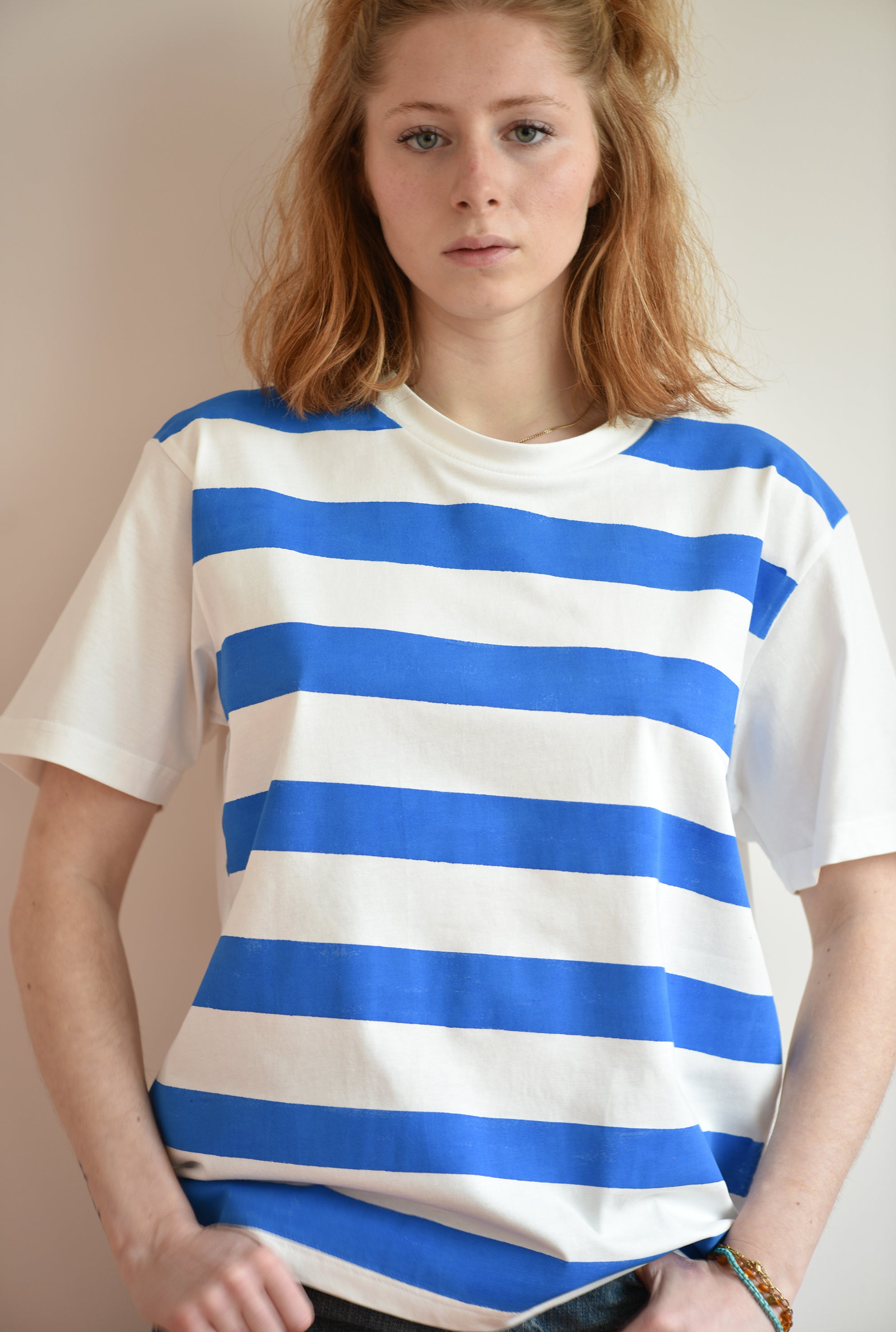 BRETON BLUE STRIPE T-SHIRT