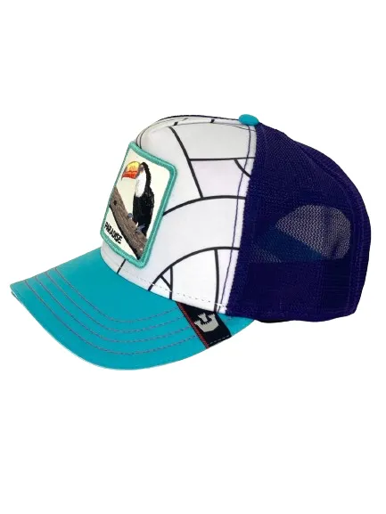 CAPPELLINO UOMO AZZURRO PARADISE