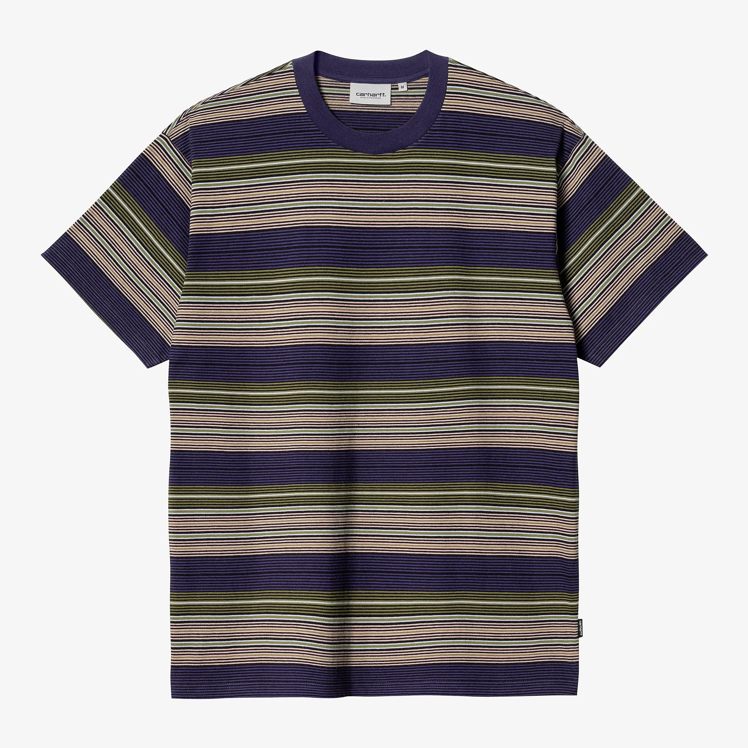 Carhartt WIP Coby T-Shirt Colby Stripe/Tyrian