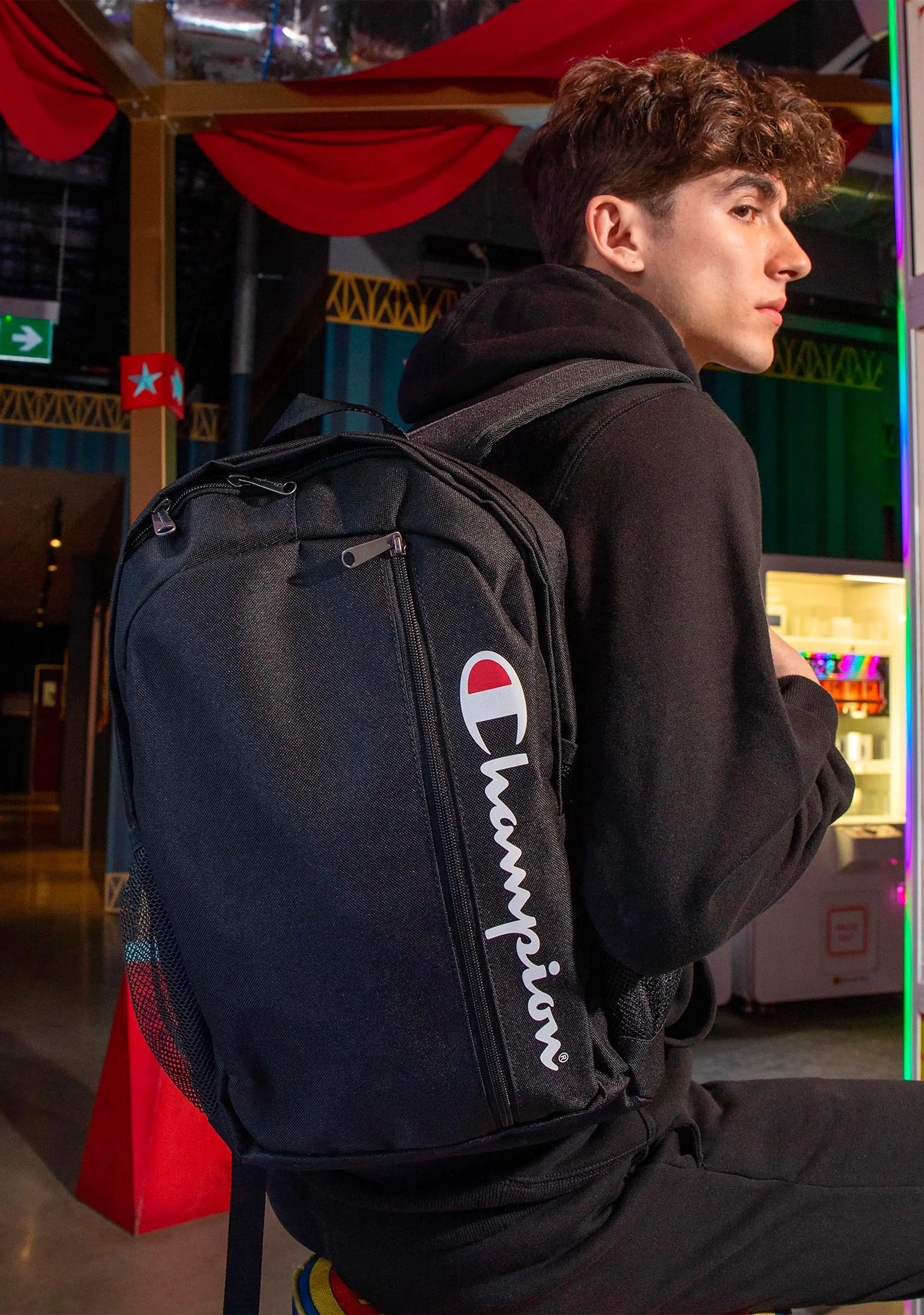 Champion Fashion Backpack <BR> ZYNUN BLK