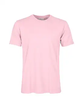 Colorful Standard Classic Tee  flamingo pink