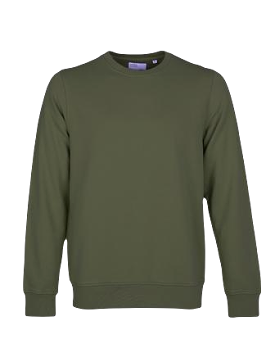 Colorful Standard Crew Sweat seaweed green