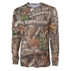 Colosseum Men's Long Sleeve RealTree Edge Tee