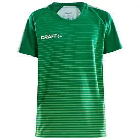 Craft T-Shirt Pro Control Stripe Jersey Junior Groen