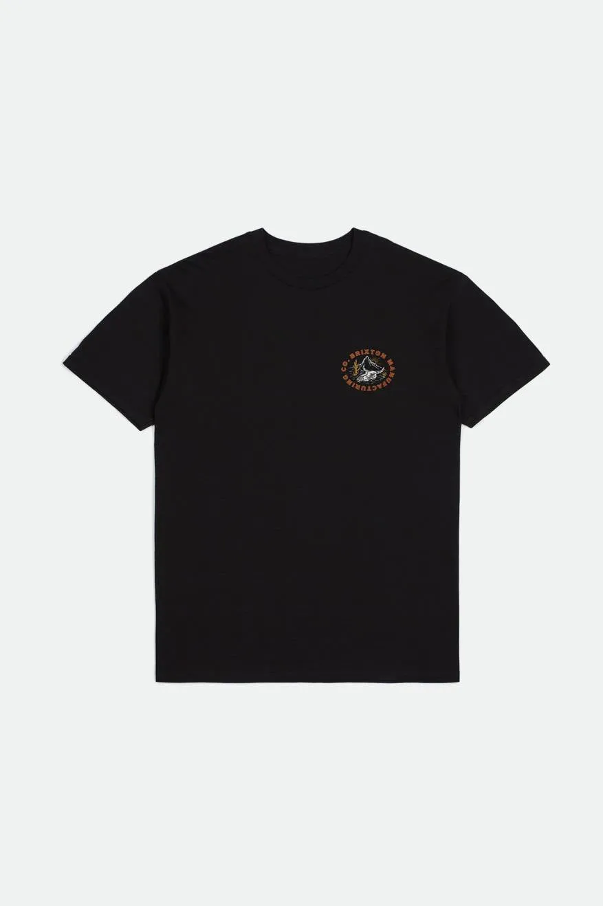 Croslin S/S Standard Tee - Black