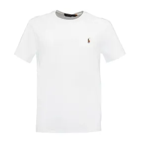 CUSTOM SLIM FIT T-SHIRT IN COTTON Man White