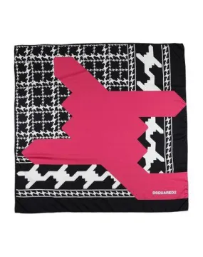 Dsquared2 Women Square scarf Black -- --