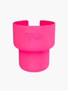 Frank Green Car Cup Holder Expander - Neon Pink