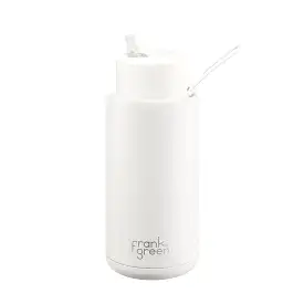 Frank Green Ceramic Reusable Bottle 1L 'Cloud'