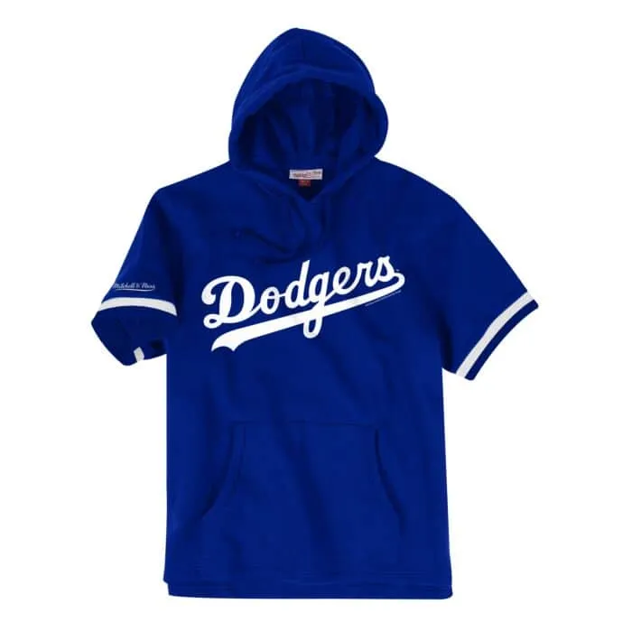 French Terry Short Sleeve Hoody - Los Angeles Dodgers