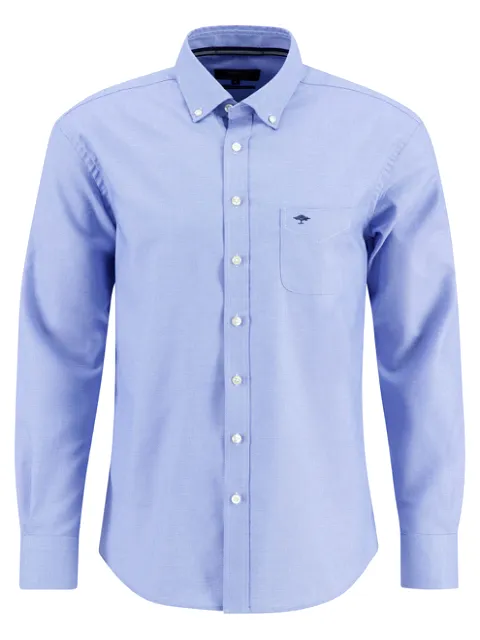 FYNCH HATTON Classic Premium Oxford Shirt/Light Sky - New SS23