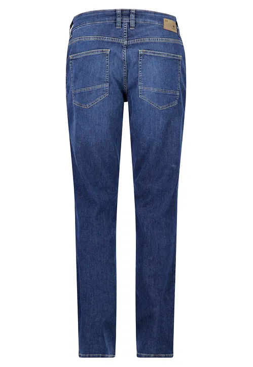 FYNCH HATTON Modern Fit Stretch Summer Jeans/Mid Blue - New SS23