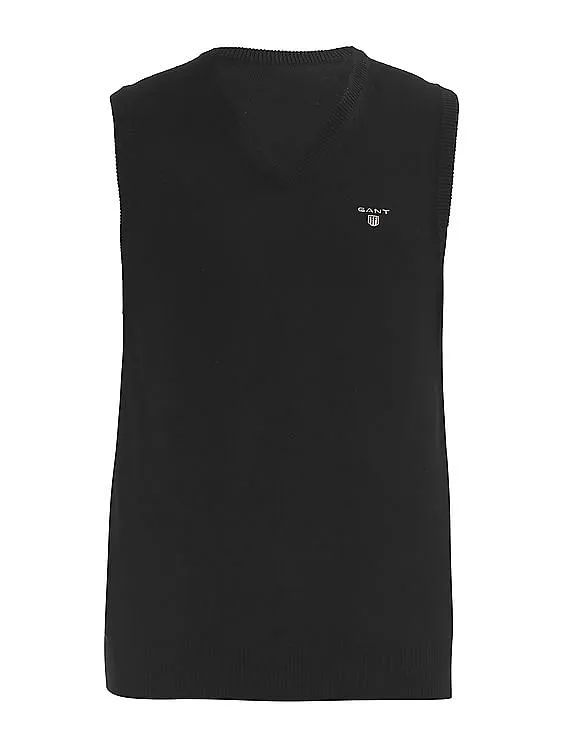 Gant V-Neck Sleeveless Sweater