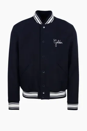 Golden Goose Bomber Jacket - Dark Blue