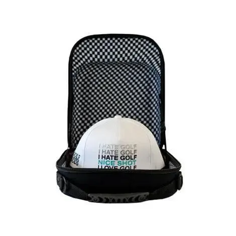 Golf Hat Caddy 6pk Black Bag