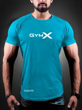 GymX Azure Blue Tee - Sale