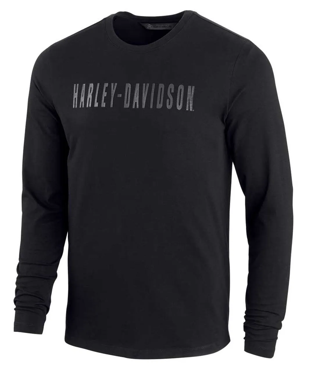 Harley-Davidson Men's High-Density Logo Long Sleeve Slim Fit Shirt 96045-20VM