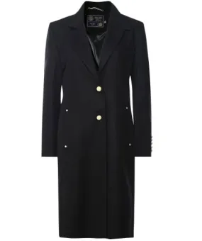 Holland Cooper Black Full Length Regency Coat | Jules B