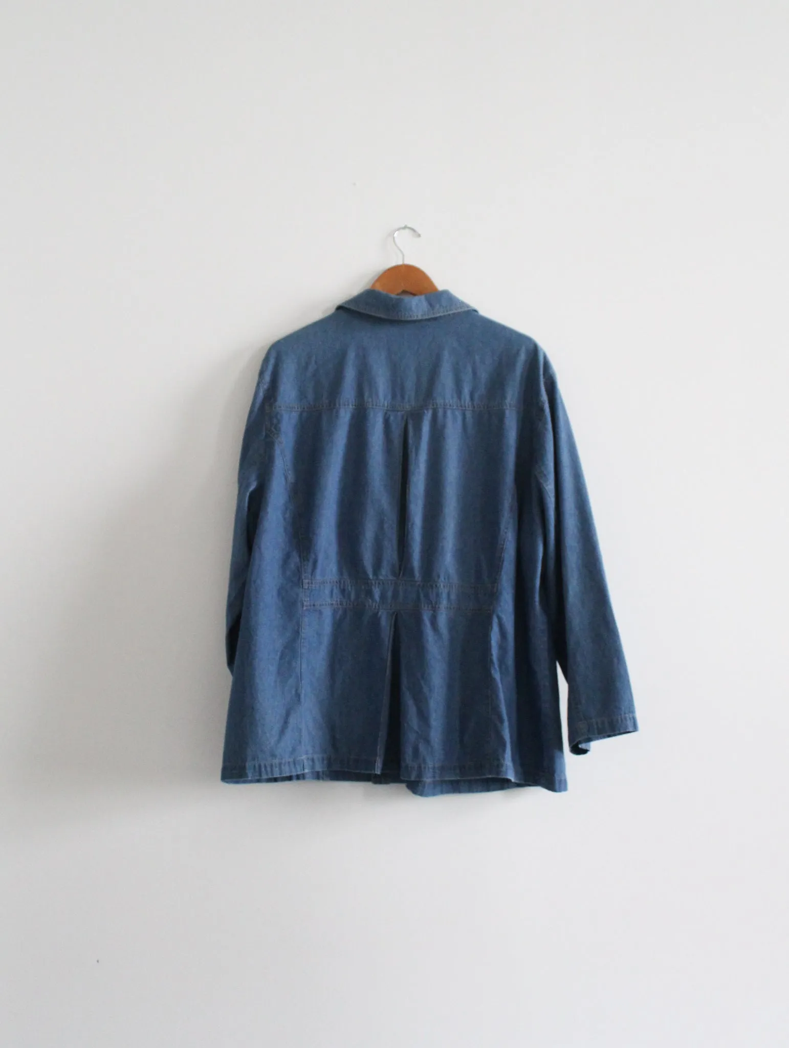 hudson falls denim chore coat