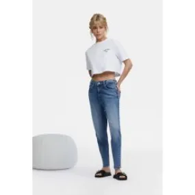 Jeans mom fit donna Blu