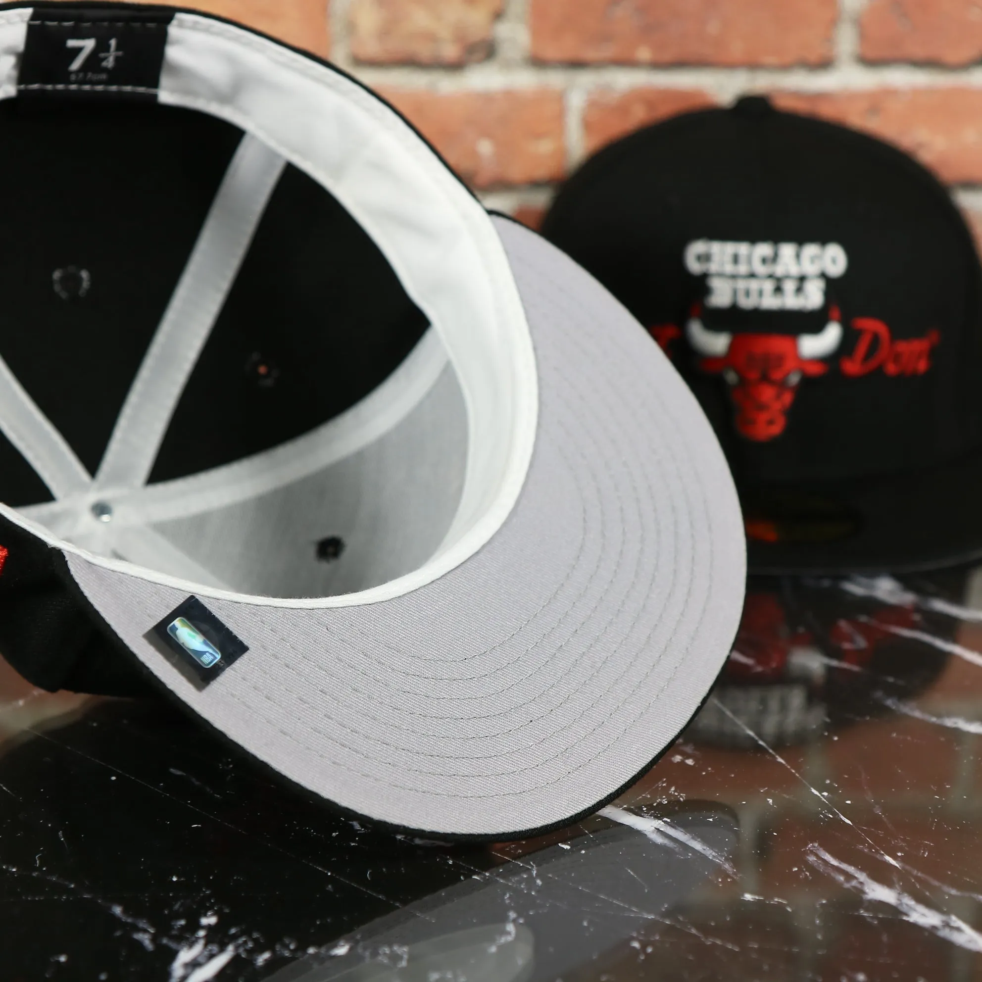 Just Don X NBA Chicago Bulls All Star Weekend Black 59Fifty Fitted Cap