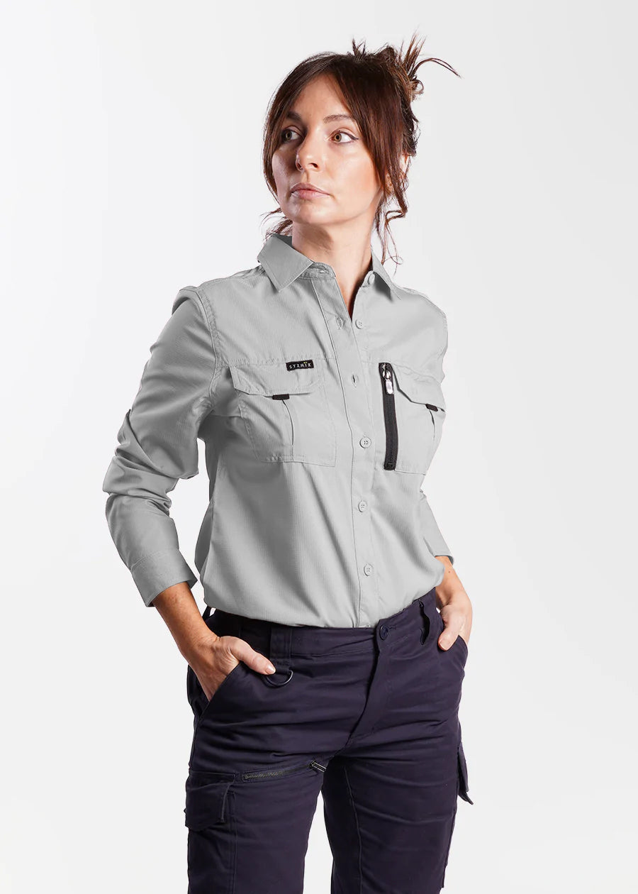 Ladies long sleeve lightweight outdoor shirt