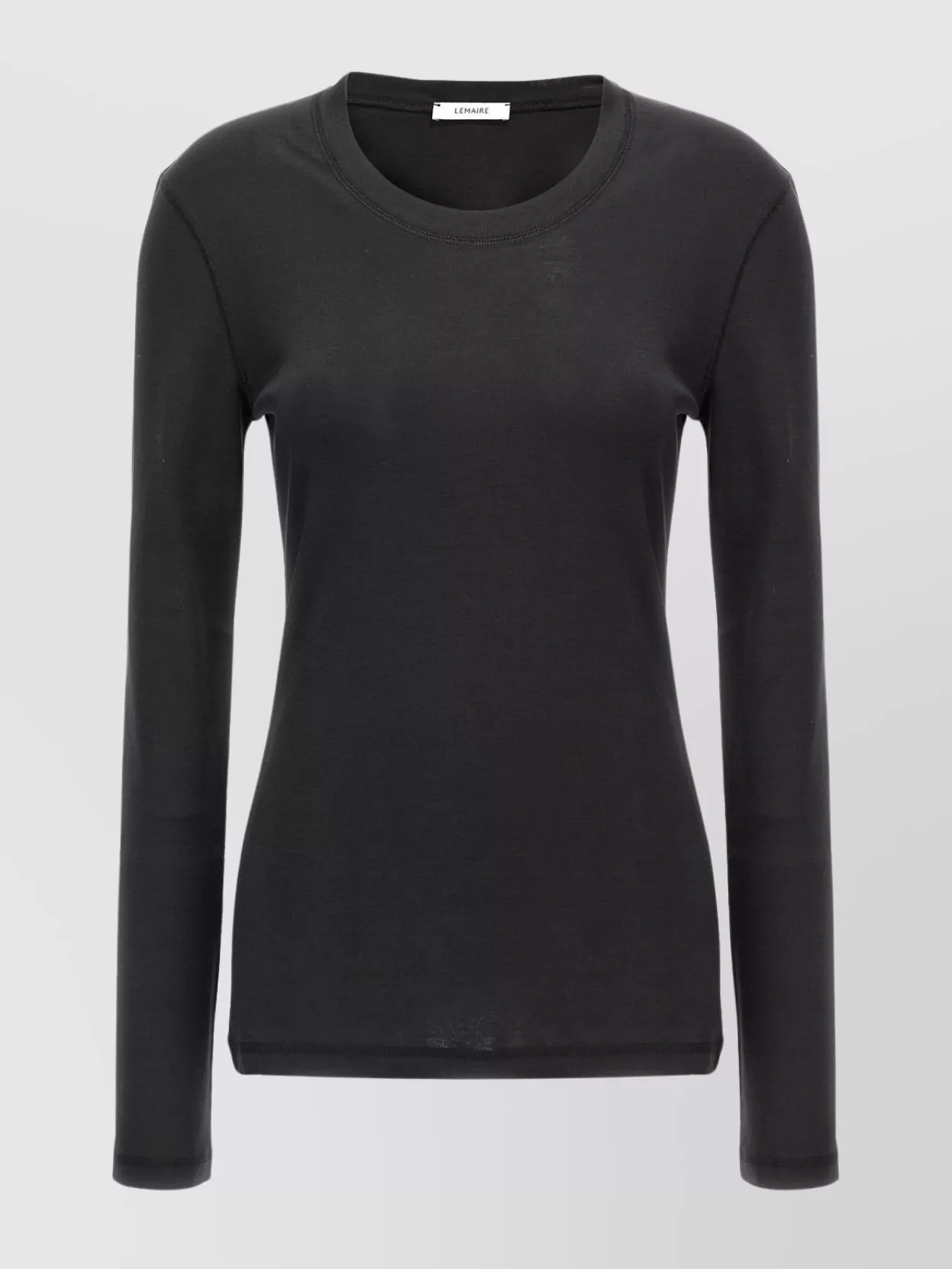 Lemaire   Slim fit long sleeve round neck t-shirt