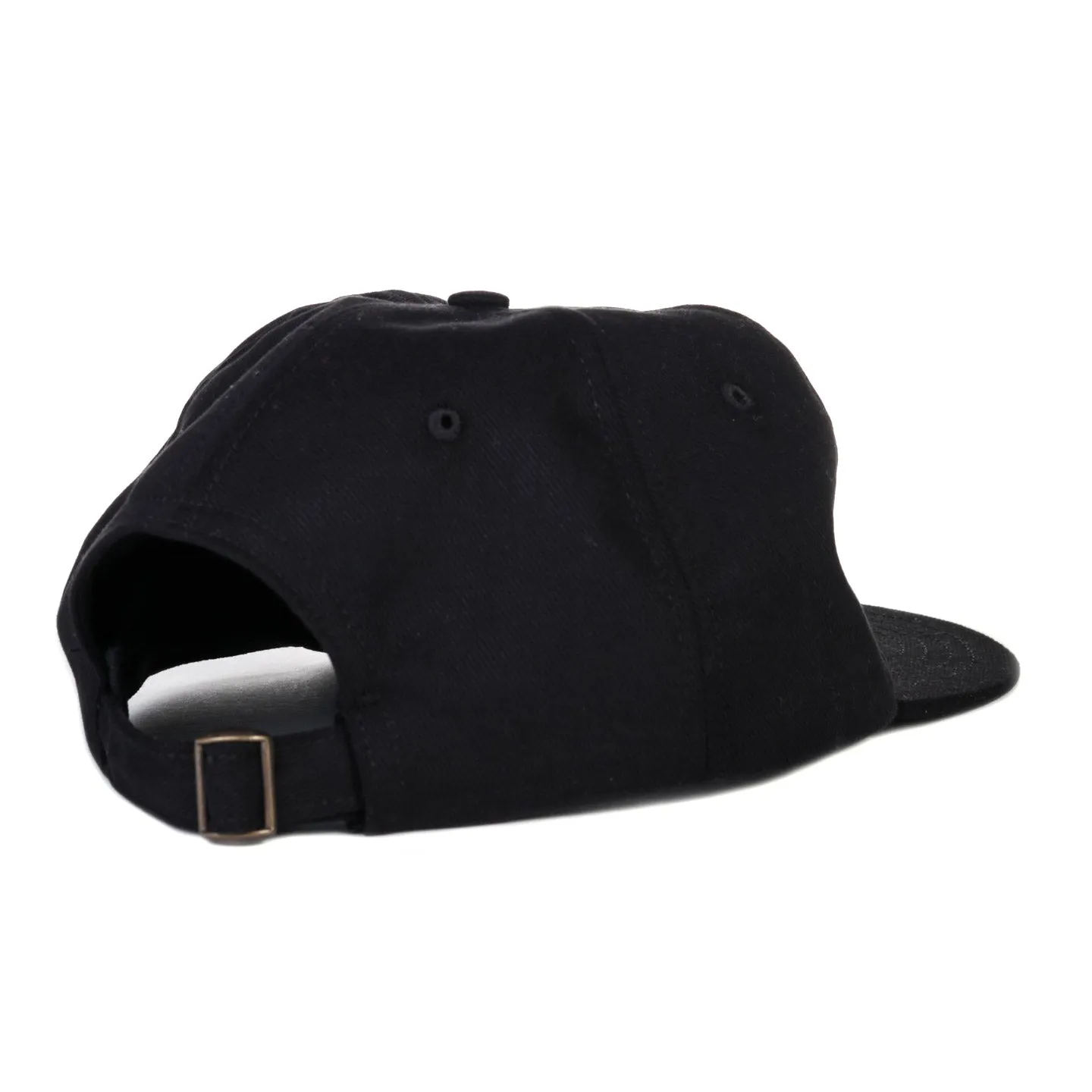 LQQK STUDIO BLACK COTTON TWILL LOGO CAP