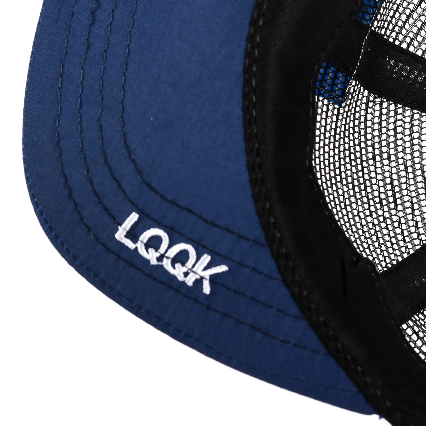 LQQK STUDIO MESH CROWN CAP NAVY / BLACK