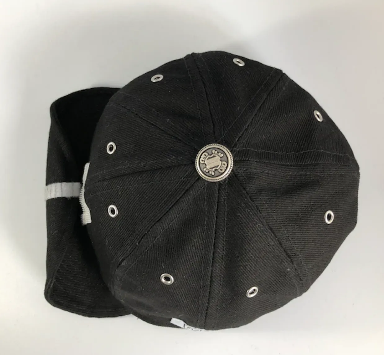 Makshy Millinery Cotton Twill Cap M  - Black