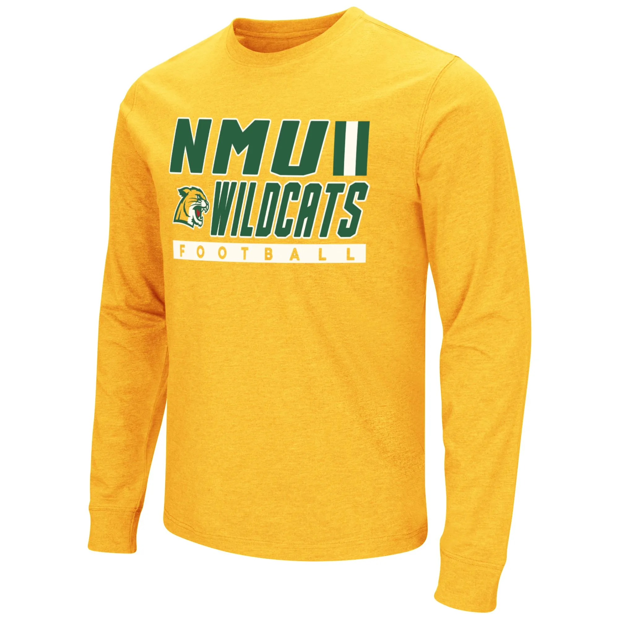 Mens COLOSSEUM gl Northern Michigan Wildcats 2022 Football Playbook L/S Tee