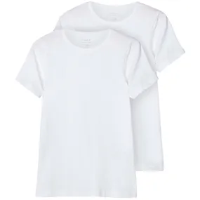 Name it Bright White Slim T-Shirt 2-pack Noos