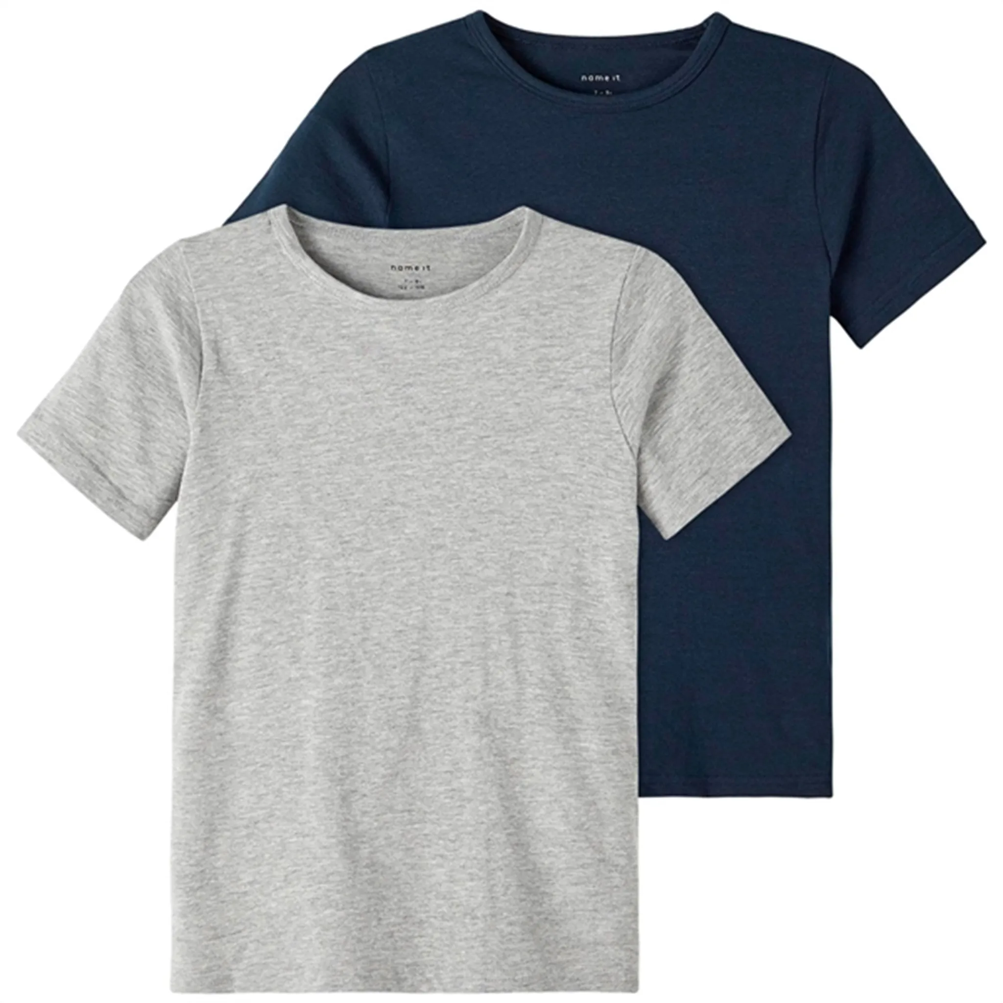 Name it Dark Sapphire Slim T-Shirt 2-pack Noos