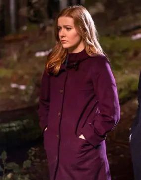 Nancy Drew Kennedy McMann Purple Coat | Ujackets.com - 45% OFF