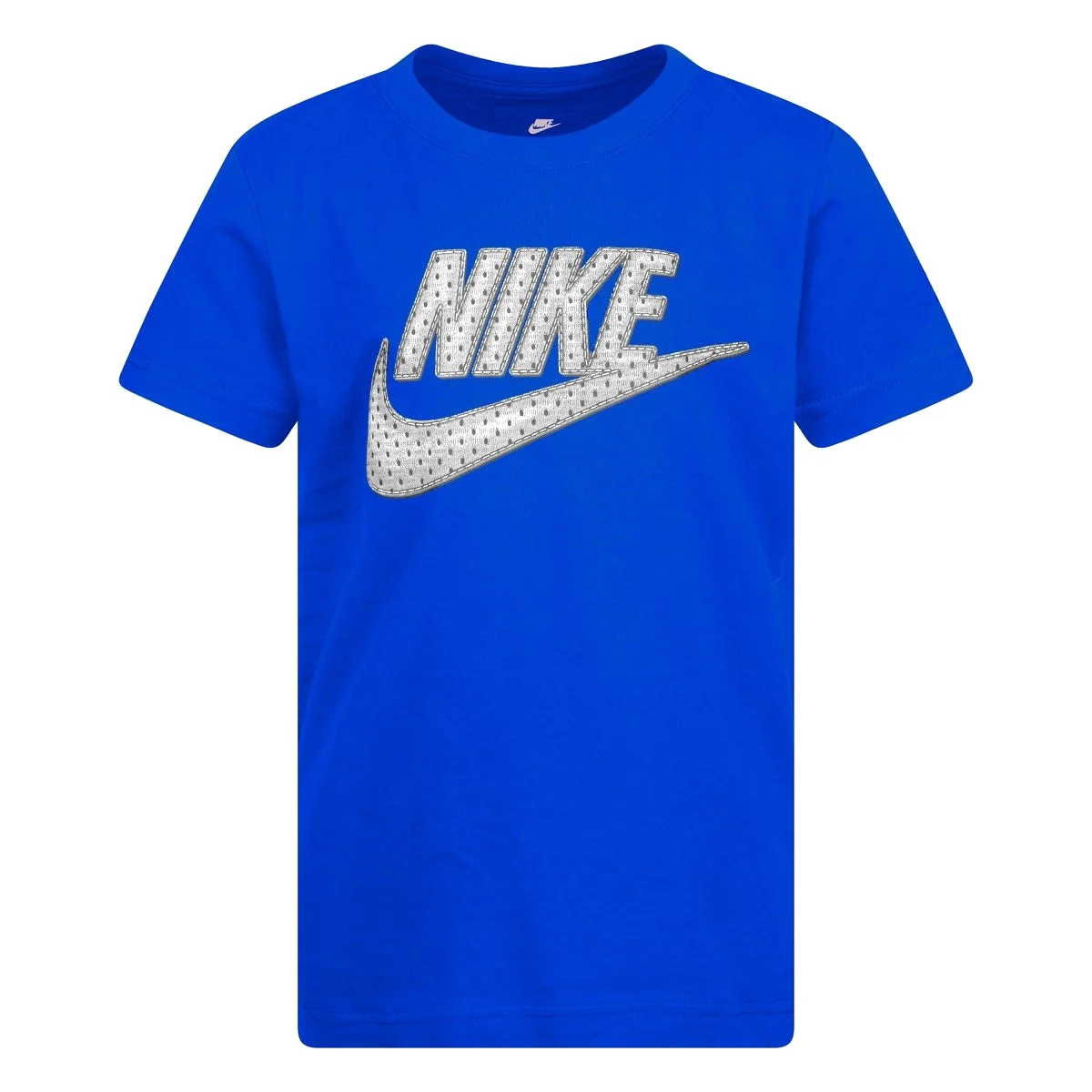 NIKE JUNIOR MESH FUTURA BLUE TEE