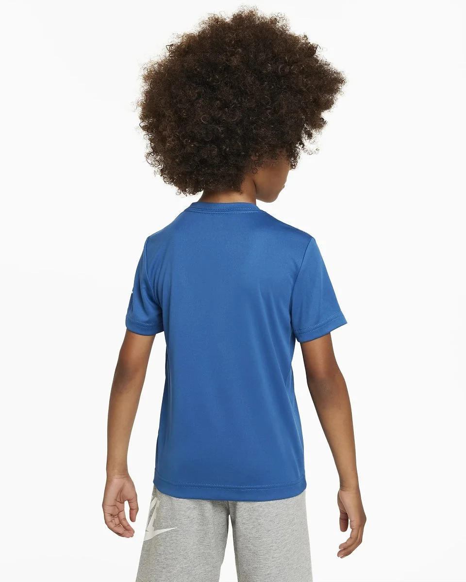 NIKE JUNIOR SPORTSWEAR JUST DO IT BLUE TEE