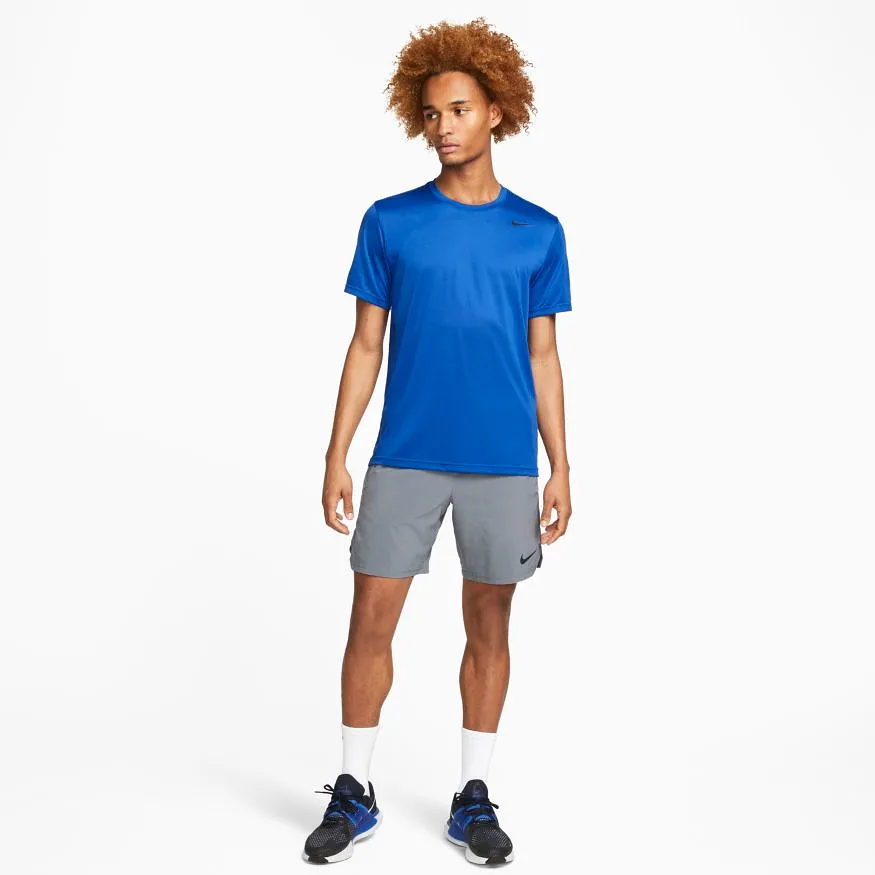 NIKE MEN'S DRI-FIT LEGEND TRAINING BLUE TEE