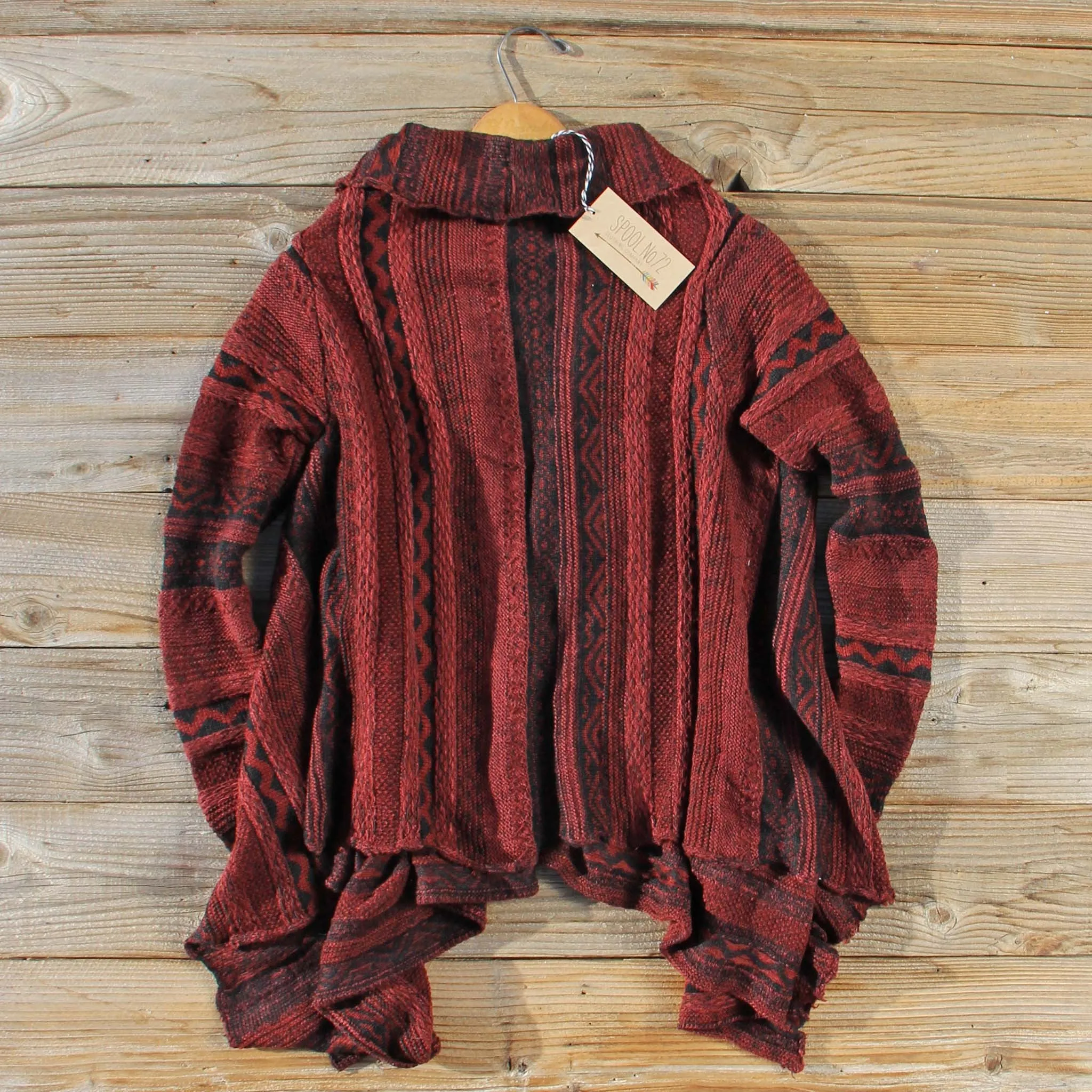 North Frost Knit Sweater in Wine