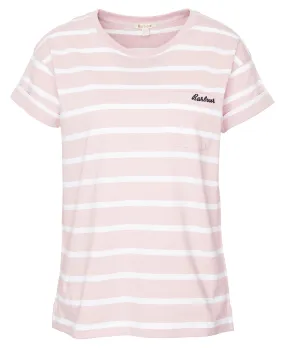 Otterburn Stripe T-Shirt                             Shell Pink