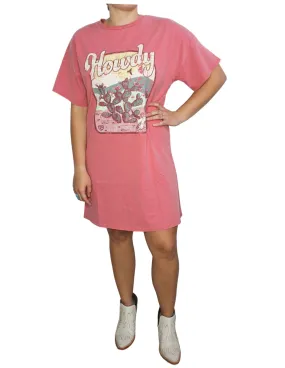 Panhandle Slim Womens Howdy T-Shirt Dress