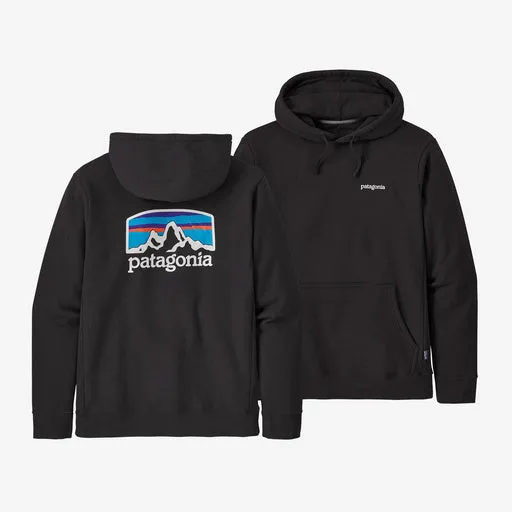 Patagonia Fitz Roy Horizons Uprisal Hooded Sweatshirt-Black