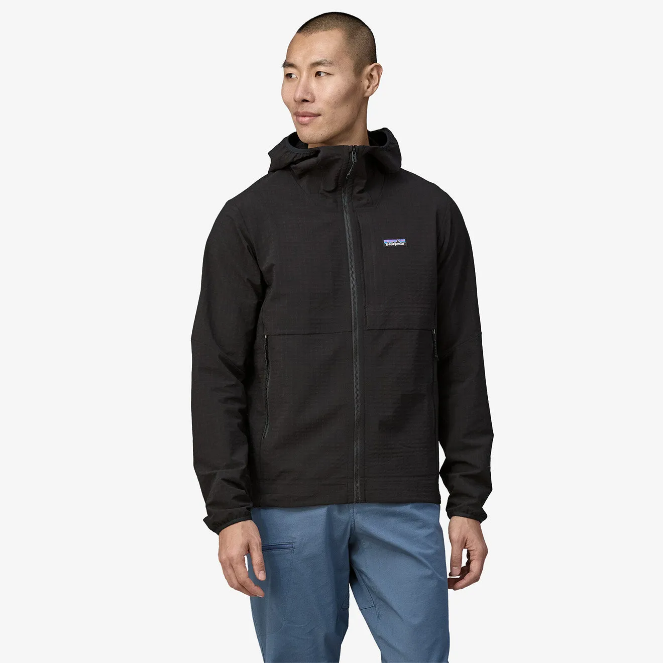 Patagonia R1 TechFace Hoody Black