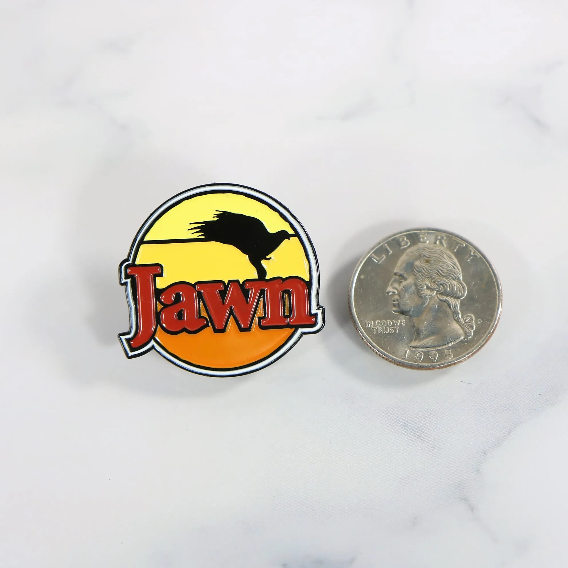 Philadelphia Jawn Fitted Cap Pin | Enamel Pin for Side Patch Fitted Hat