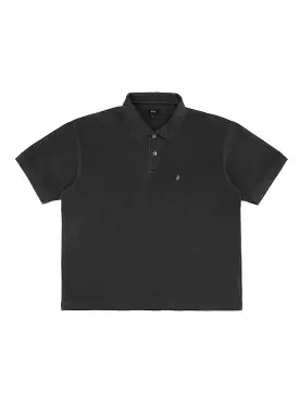 Pig. Dyed Pique Polo Black