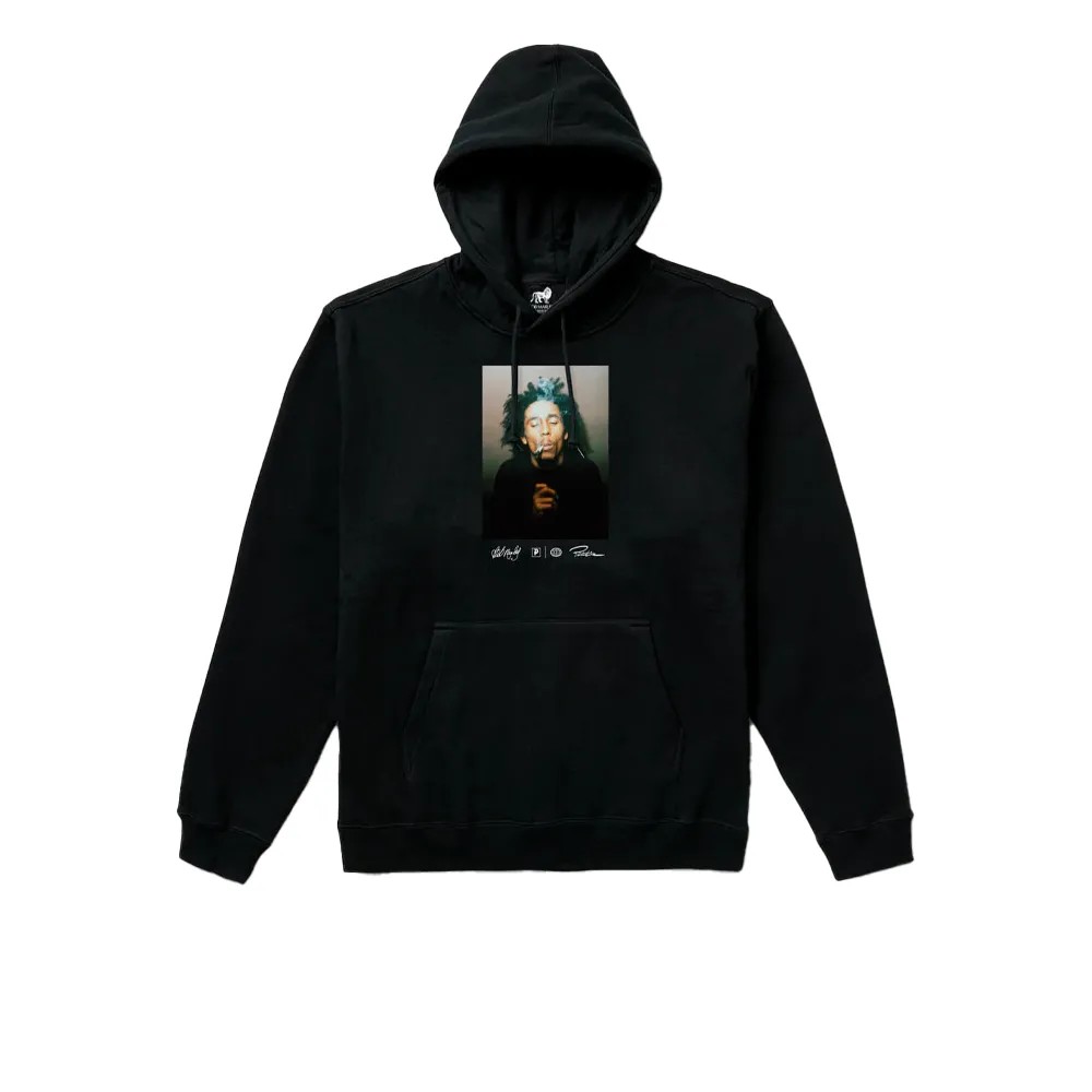 Primitive x Bob Marley Kaya Hoodie Black PAPFA2286