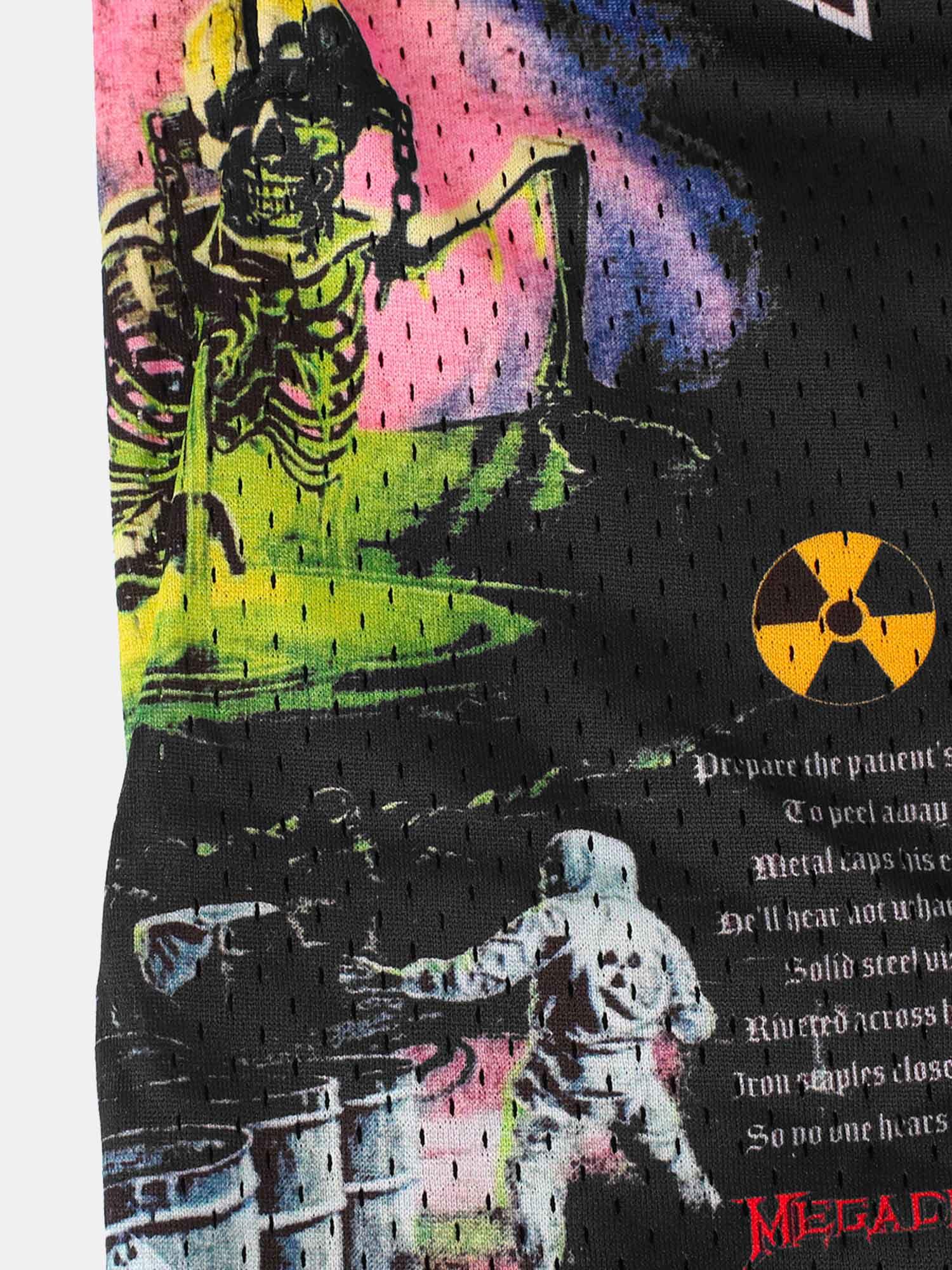 Primitive x Megadeath Birth Mesh Shorts